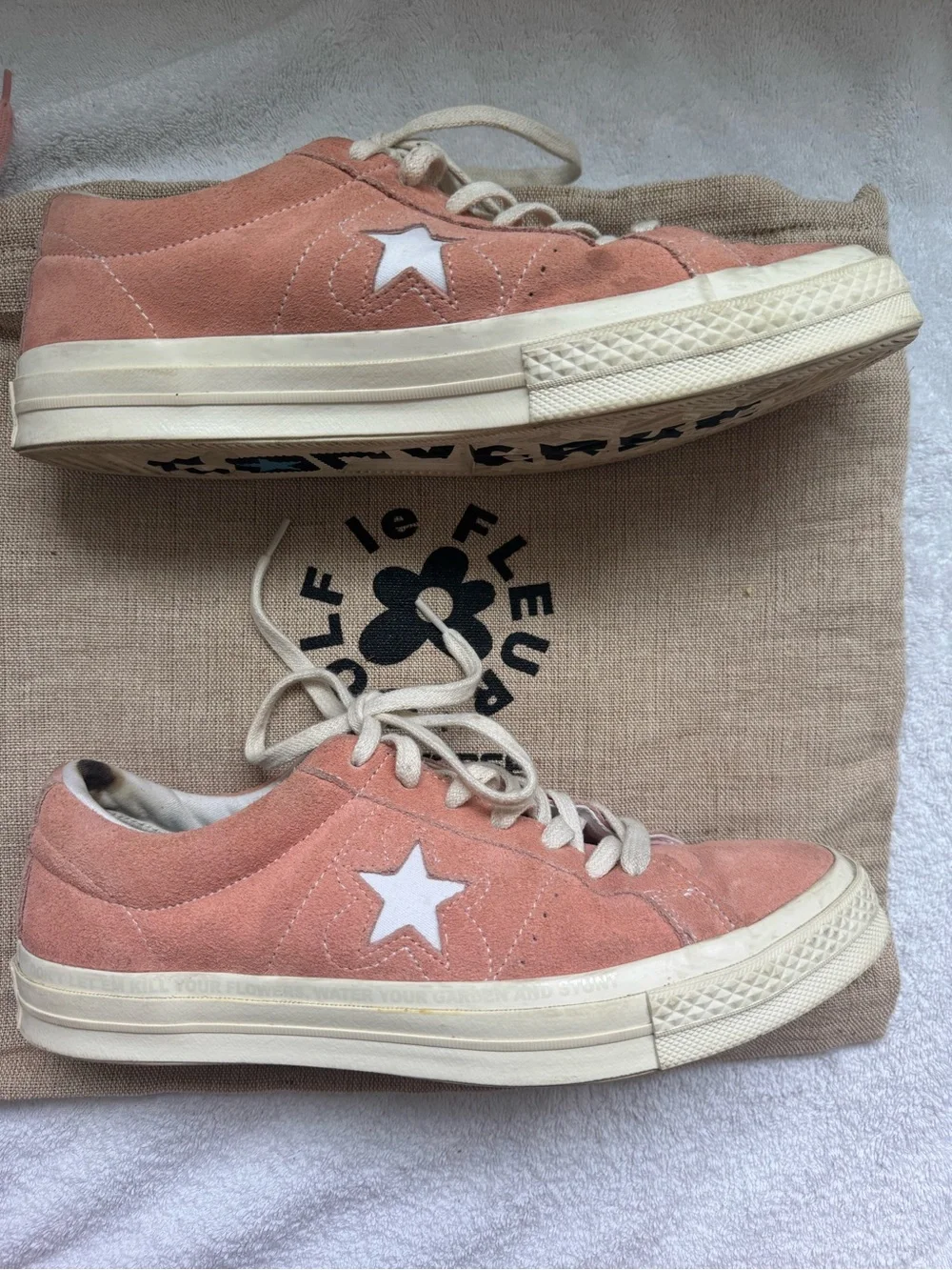 2017 Tyler the Creator x Converse One Star Ox “Peach Pearl” Shoe size 9